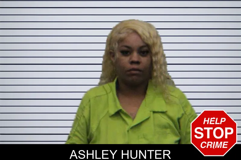 Ashley Hunter mugshot