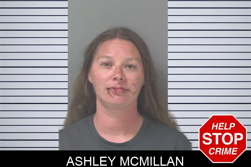Ashley McMillan mugshot