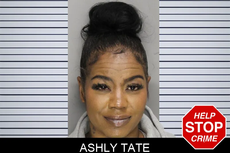 Ashly Tate mugshot