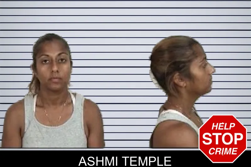 Ashmi Temple mugshot
