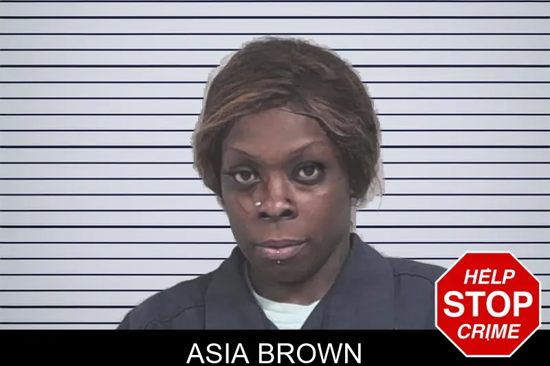 Asia Brown mugshot