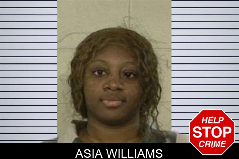 Asia Williams mugshot