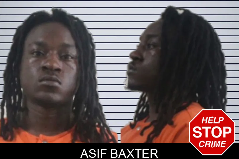 Asif Baxter mugshot