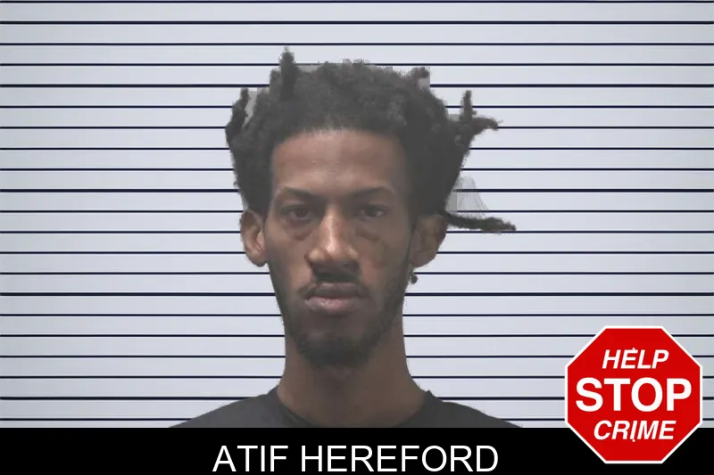 Atif Hereford mugshot