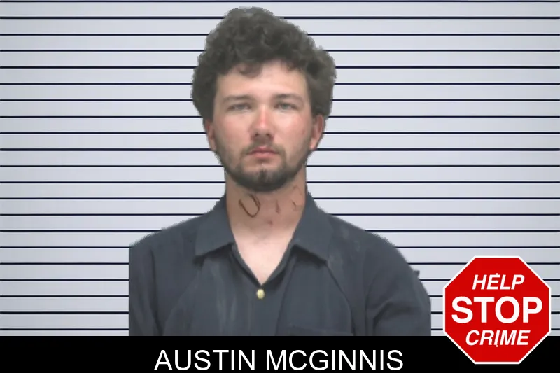 Austin McGinnis mugshot