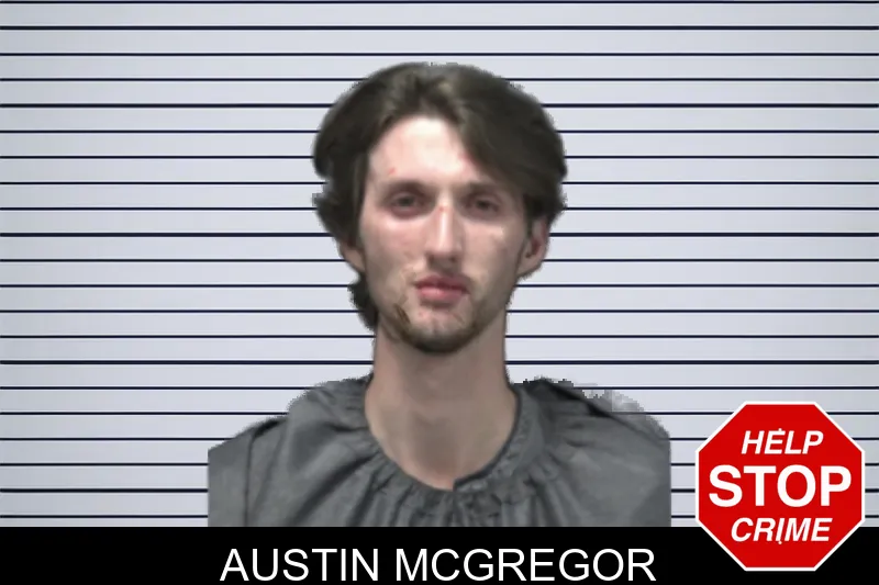 Austin McGregor mugshot