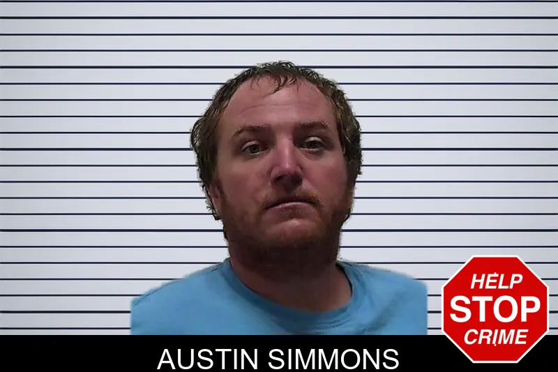 Austin Simmons mugshot