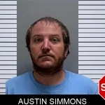 Austin Simmons mugshot