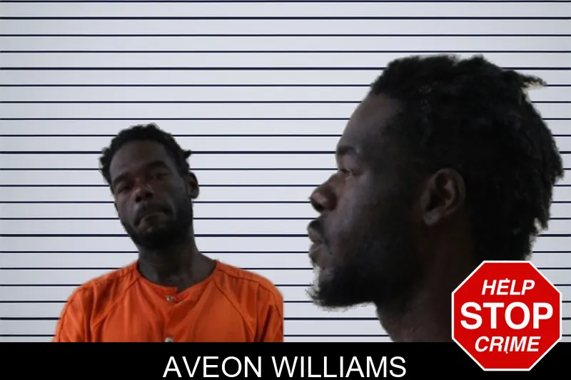 Aveon Williams mugshot
