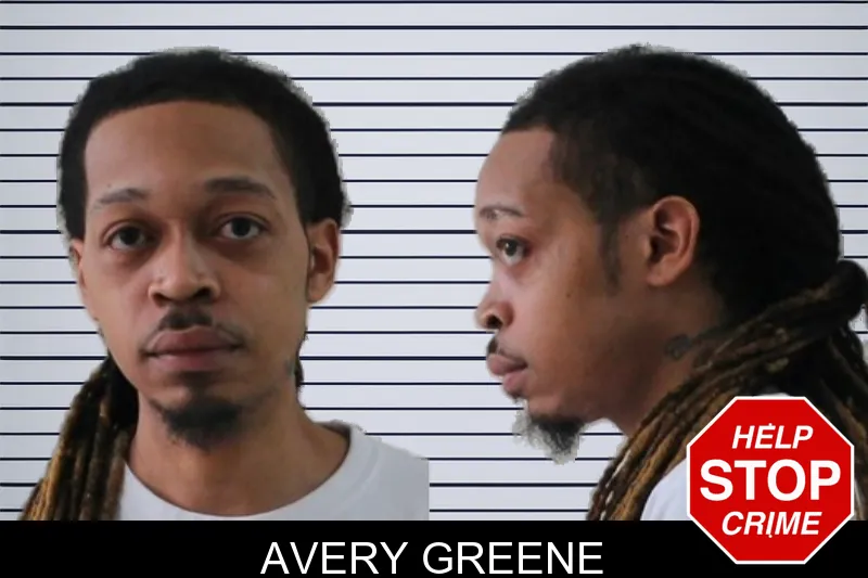 Avery Greene mugshot