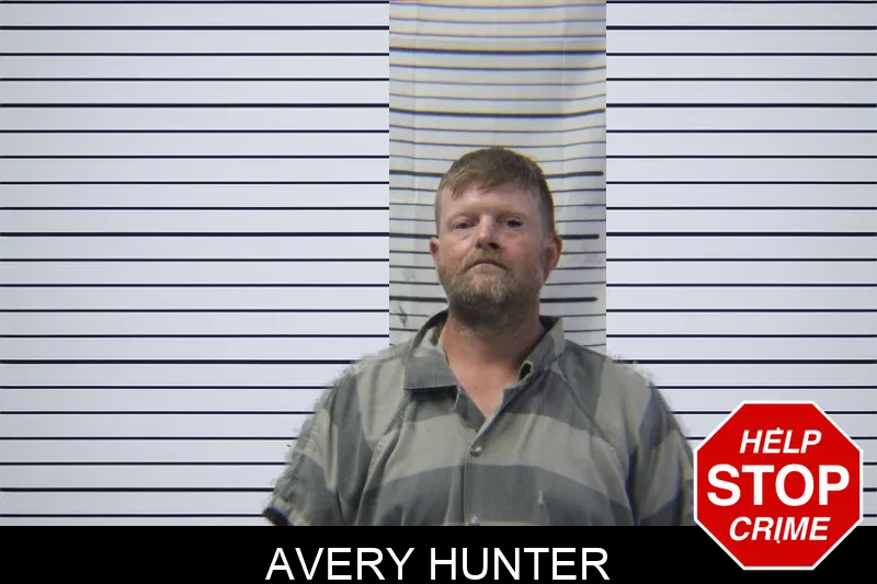 Avery Hunter mugshot