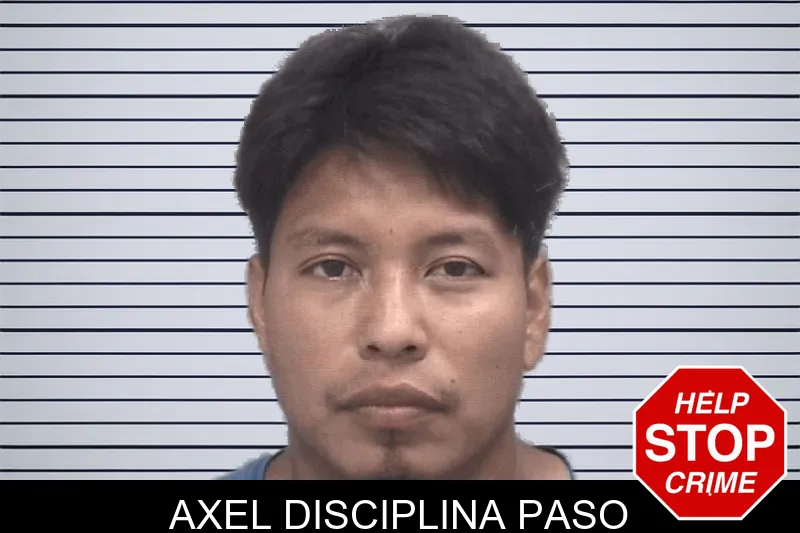 Axel Disciplina Paso mugshot