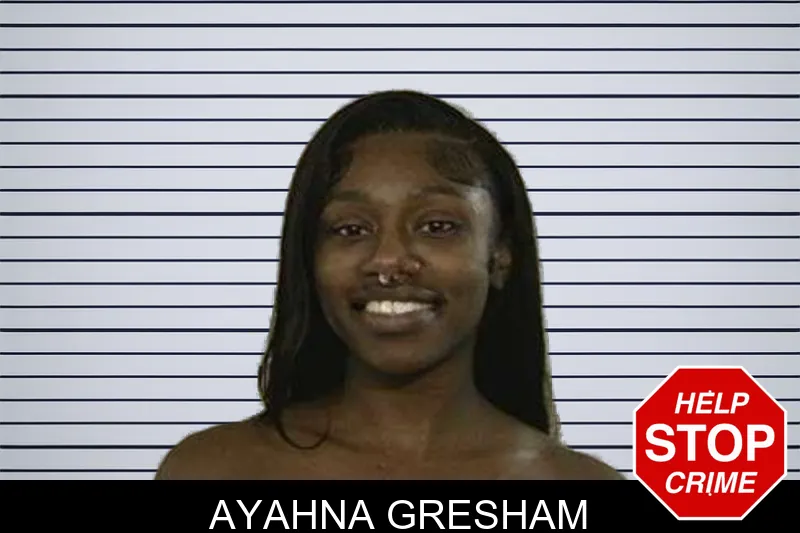 Ayahna Gresham mugshot