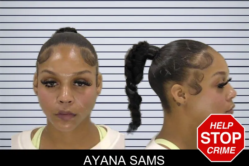 Ayana Sams mugshot