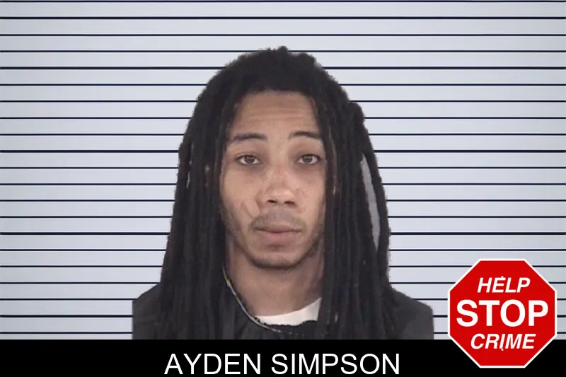Ayden Simpson mugshot