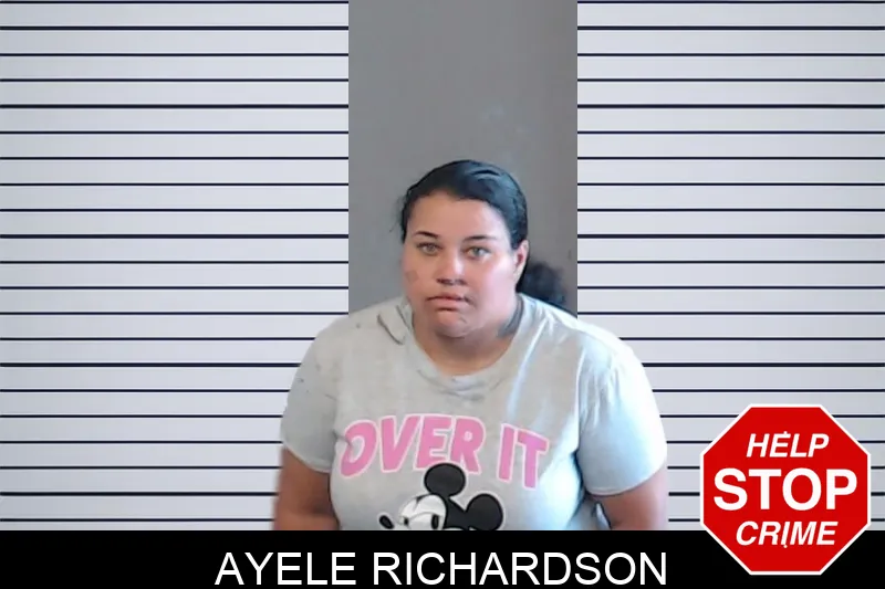 Ayele Richardson mugshot