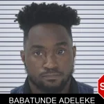 Babatunde Adeleke mugshot