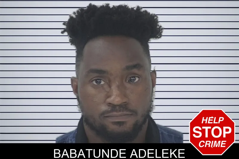 Babatunde Adeleke mugshot