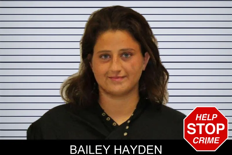 Bailey Hayden mugshot