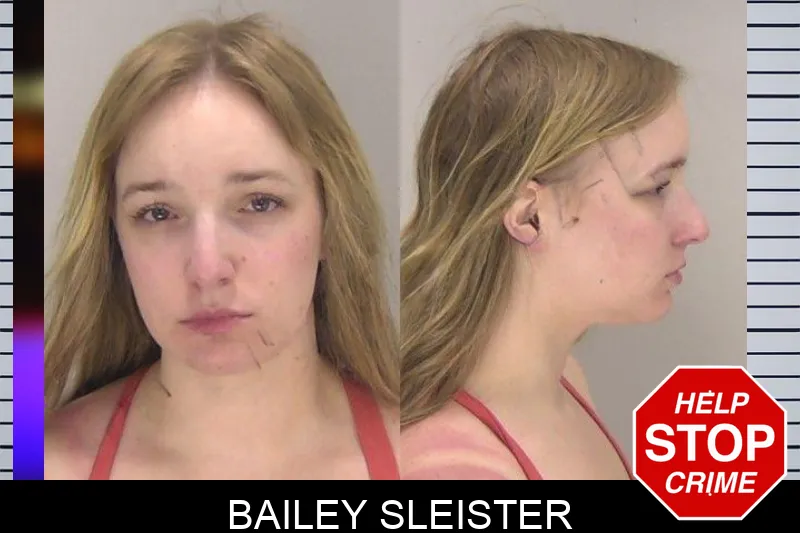 Bailey Sleister mugshot
