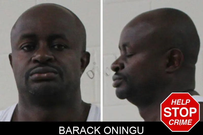 Barack Oningu mugshot