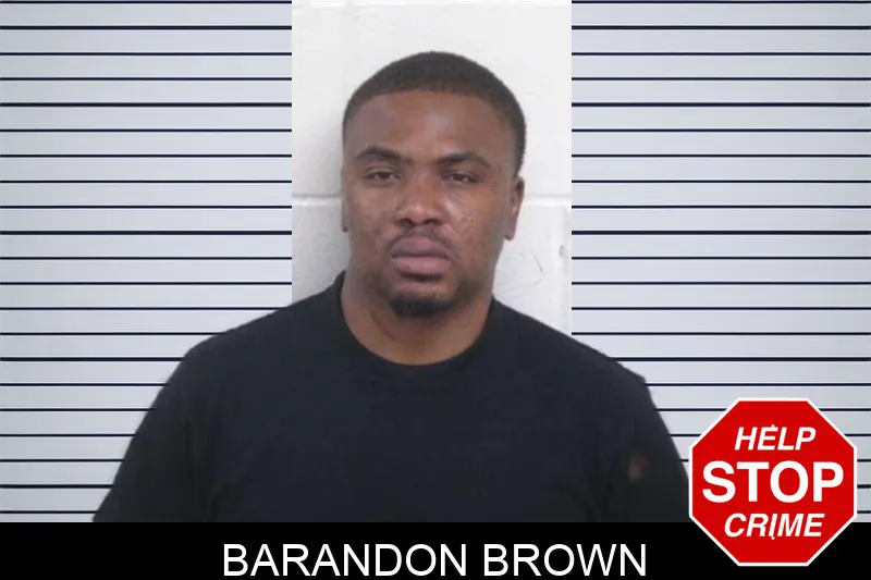 Barandon Brown mugshot