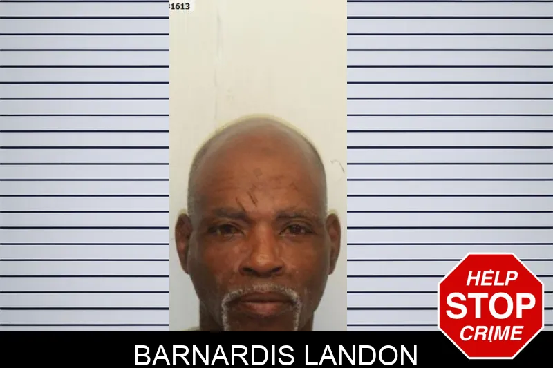 Barnardis Landon mugshot