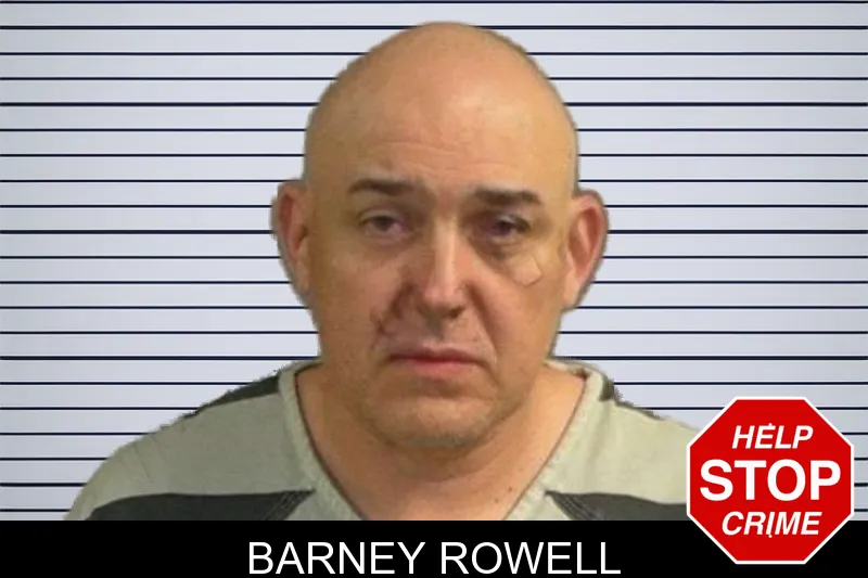 Barney Rowell mugshot