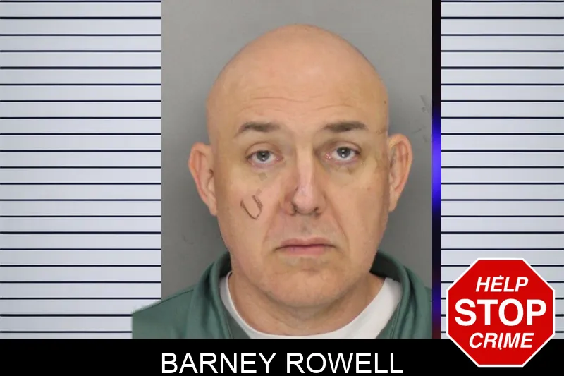 Barney Rowell mugshot