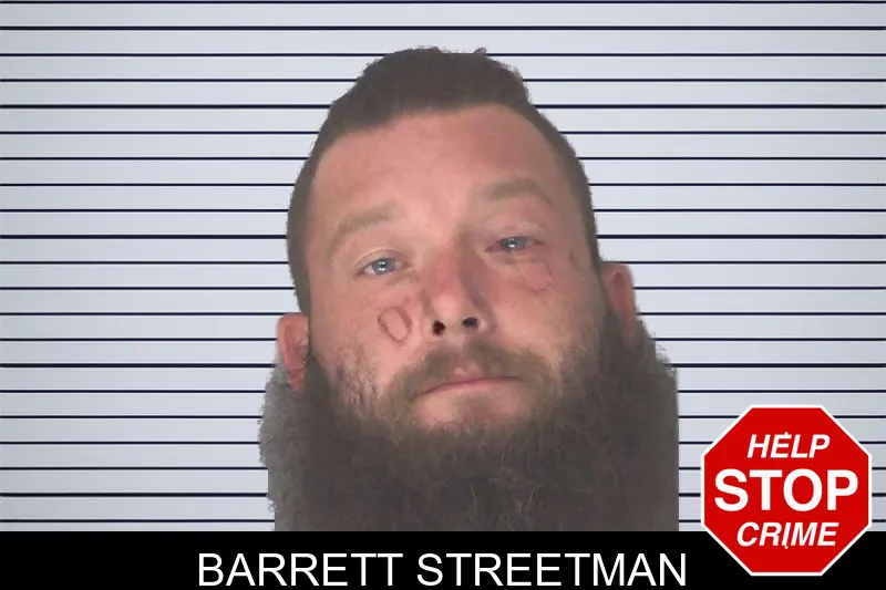 Barrett Streetman mugshot