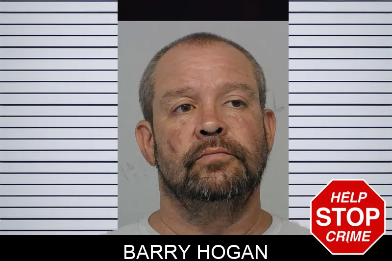 Barry Hogan mugshot