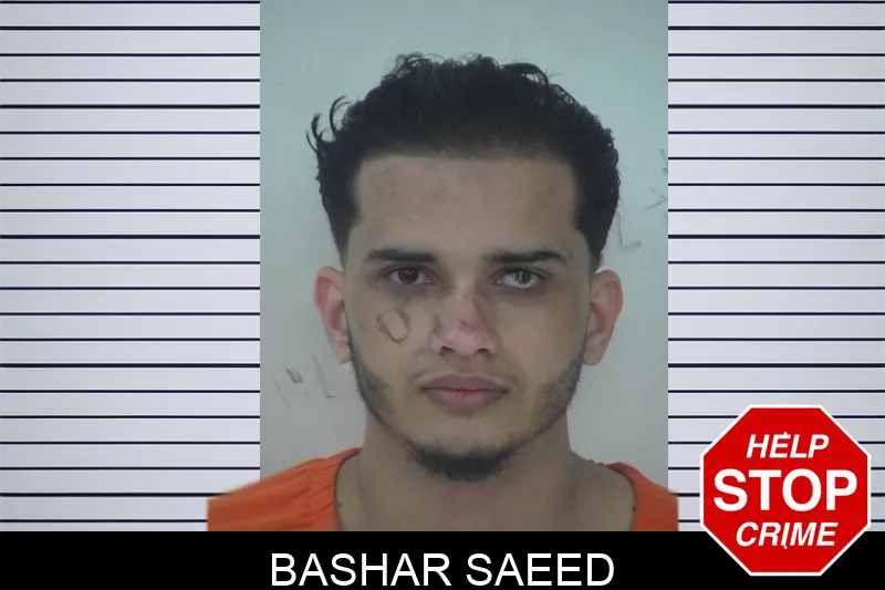 Bashar Saeed mugshot
