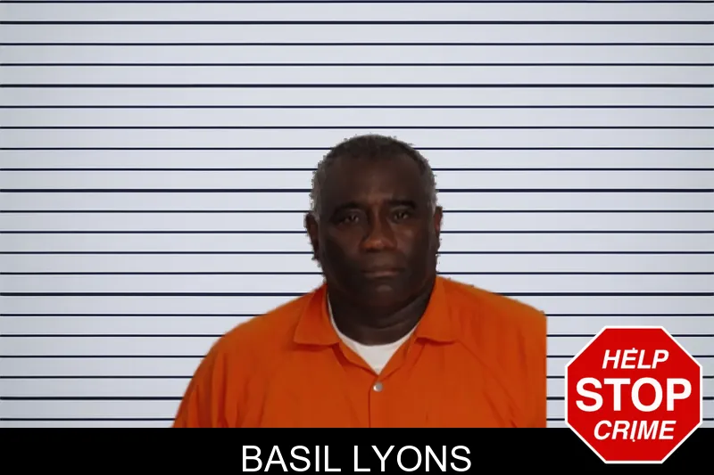 Basil Lyons mugshot