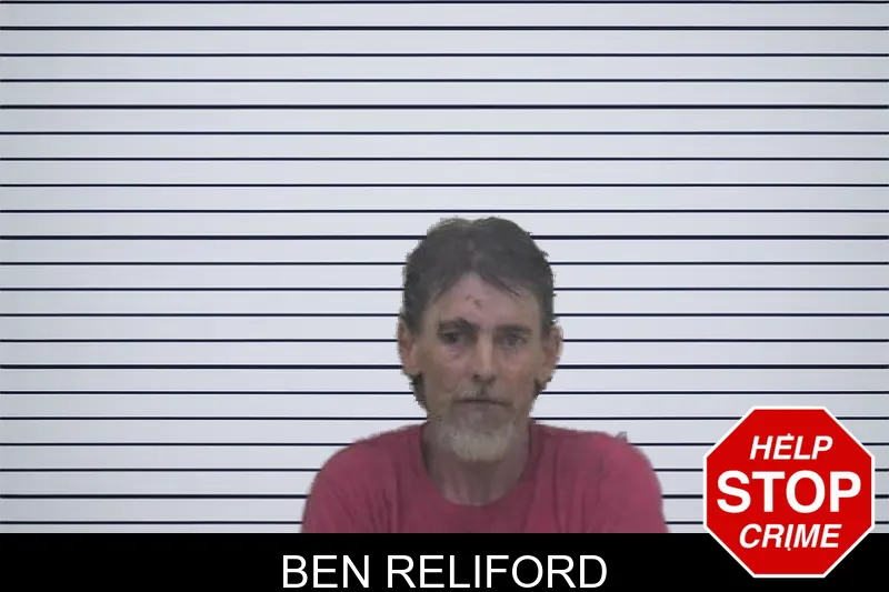 Ben Reliford mugshot