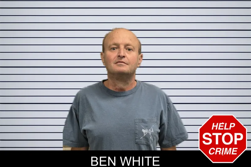 Ben White mugshot