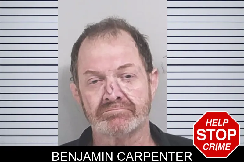 Benjamin Carpenter mugshot