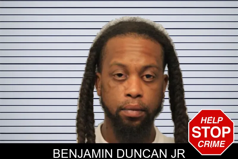 Benjamin Duncan Jr mugshot