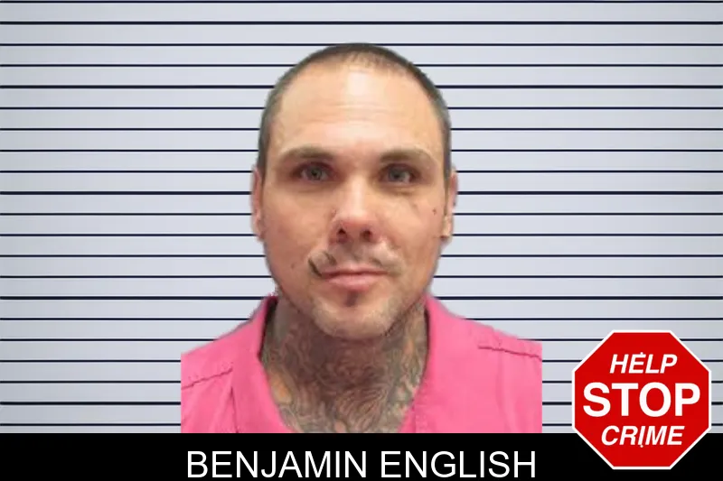 Benjamin English mugshot