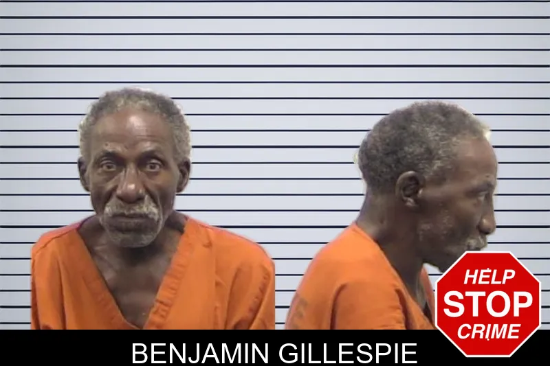 Benjamin Gillespie mugshot