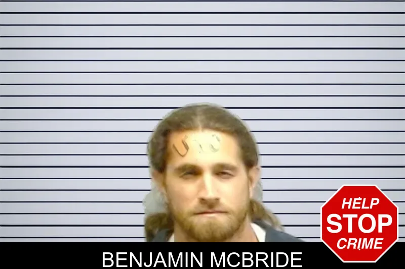 Benjamin McBride mugshot