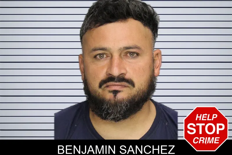 Benjamin Sanchez mugshot