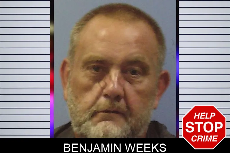 Benjamin Weeks mugshot