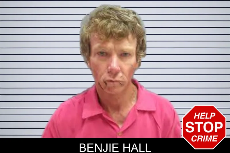 Benjie Hall mugshot