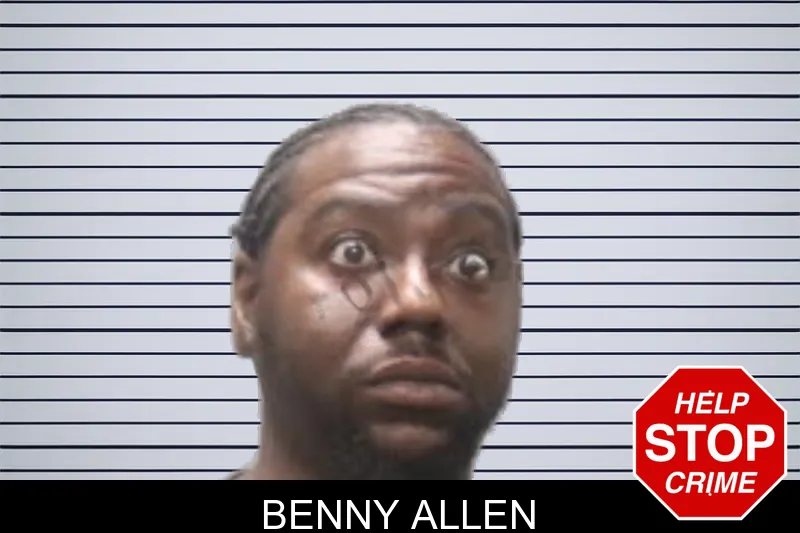 Benny Allen mugshot