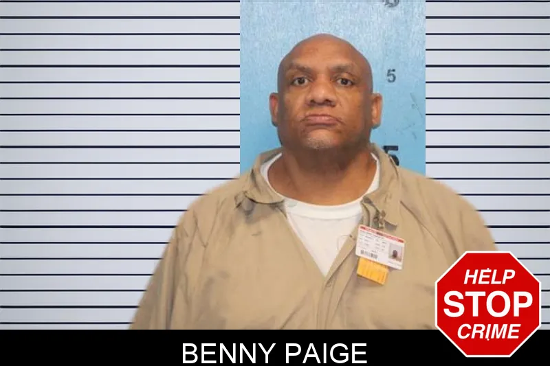 Benny Paige mugshot