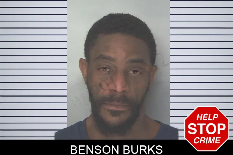 Benson Burks mugshot