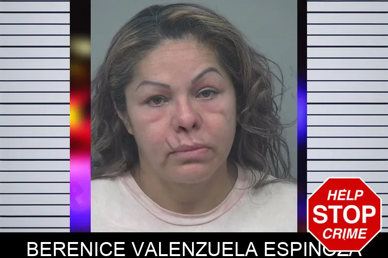 Berenice Valenzuela Espinoza mugshot