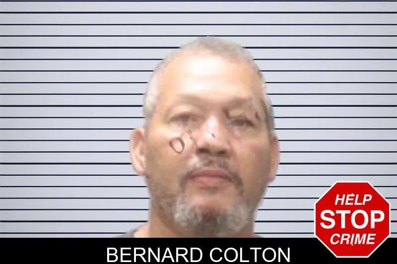 Bernard Colton mugshot