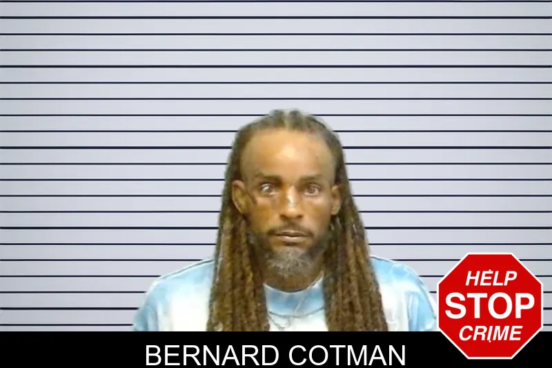 Bernard Cotman mugshot