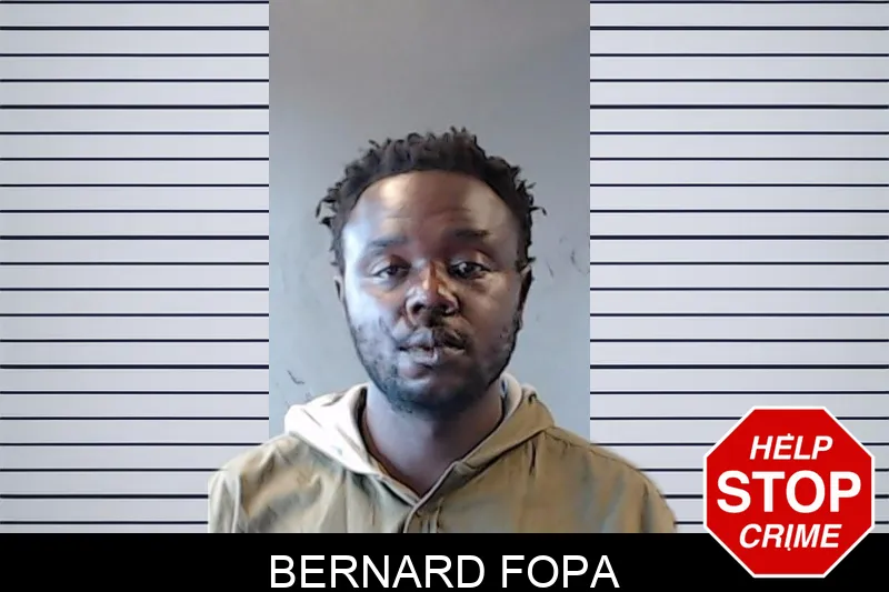 Bernard Fopa mugshot